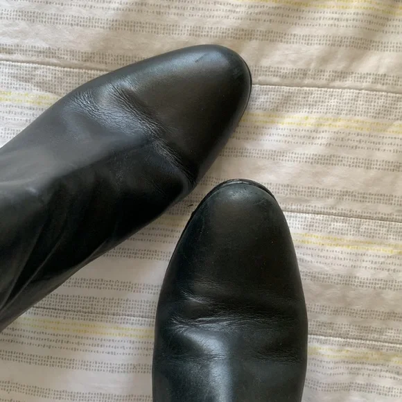 Opening Ceremony Black Leather Boots - Picture 4 of 7